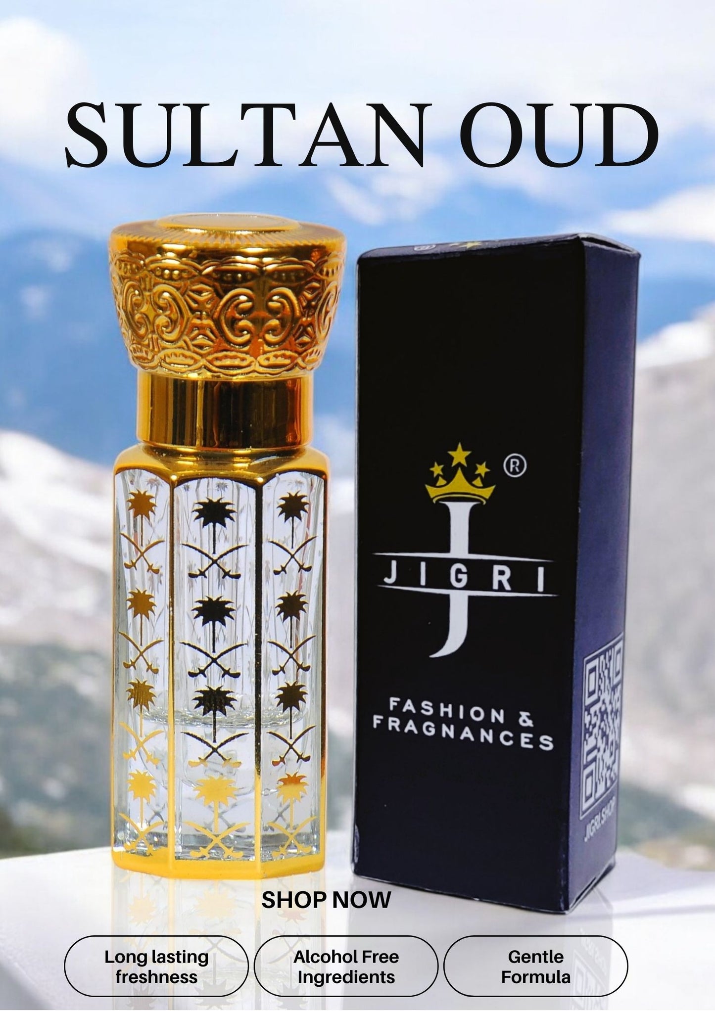 SULTAN AL OUD VIP EDITION | Attar For Man's| Long Lasting and Premium Quality Attar